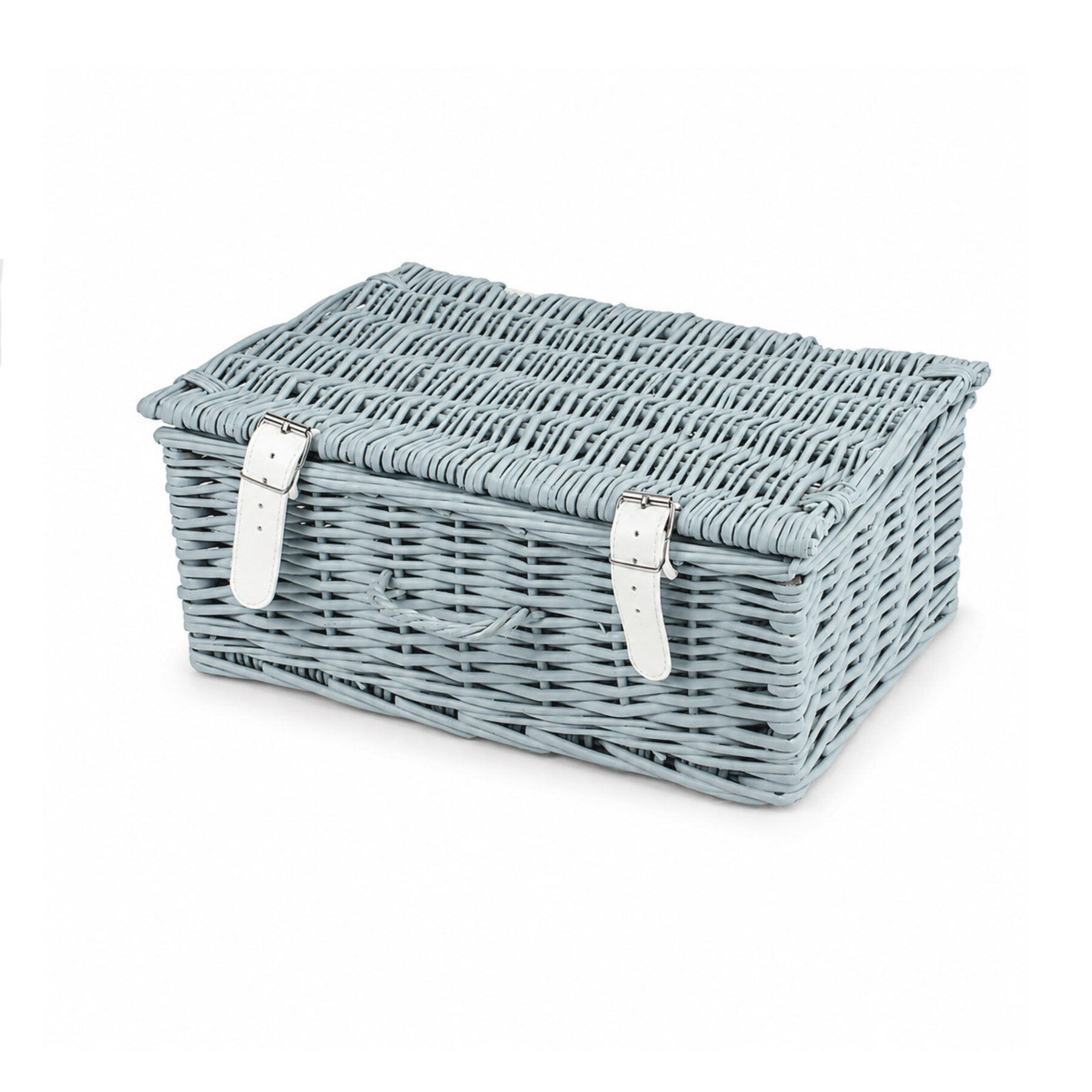 14 Inch Hamper Basket - Light Grey
