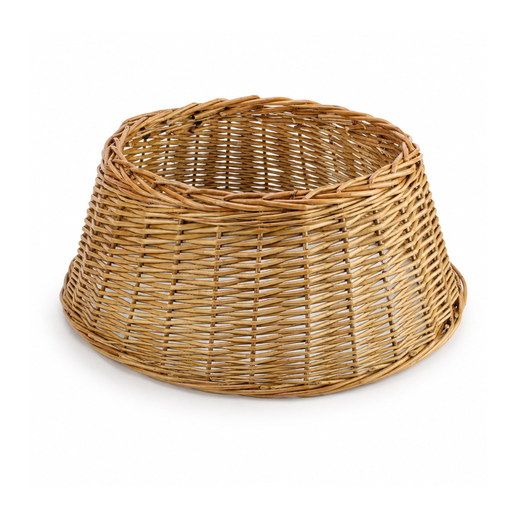 Large Wicker Christmas Tree Skirt