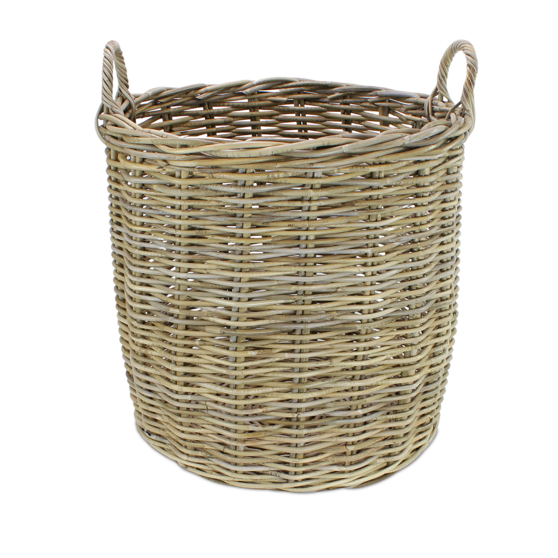 Large Round Kubu Rattan Basket