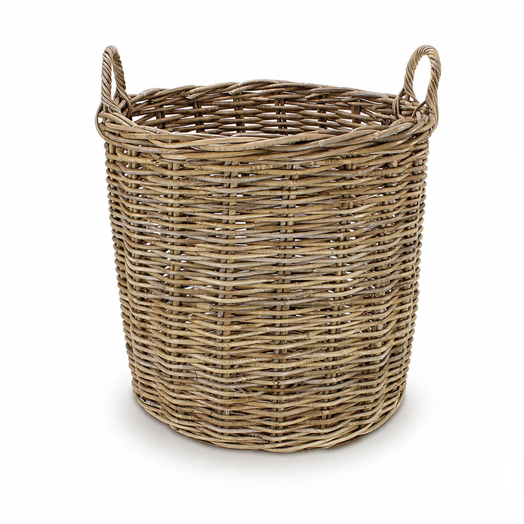 Large Round Kubu Rattan Basket