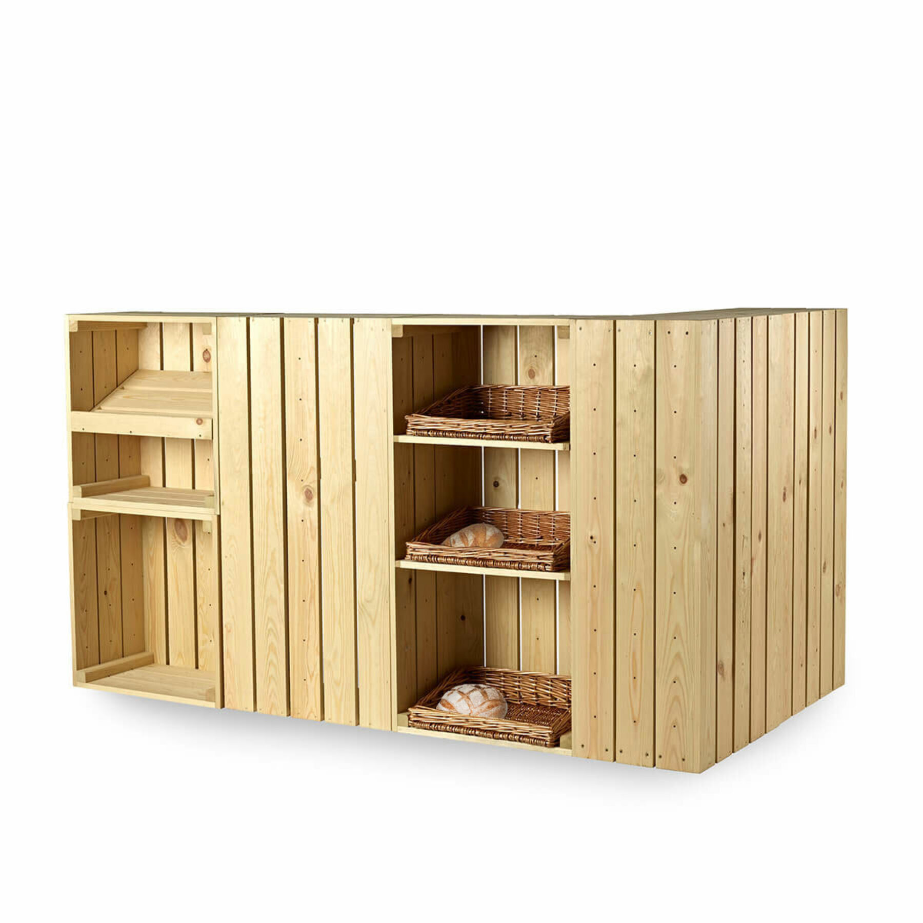 1.8m Corner Bakery Counter