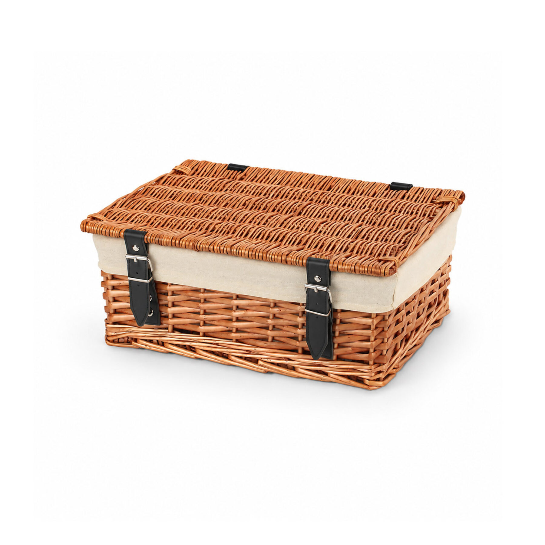 14 Inch Split Willow Hamper & Liner