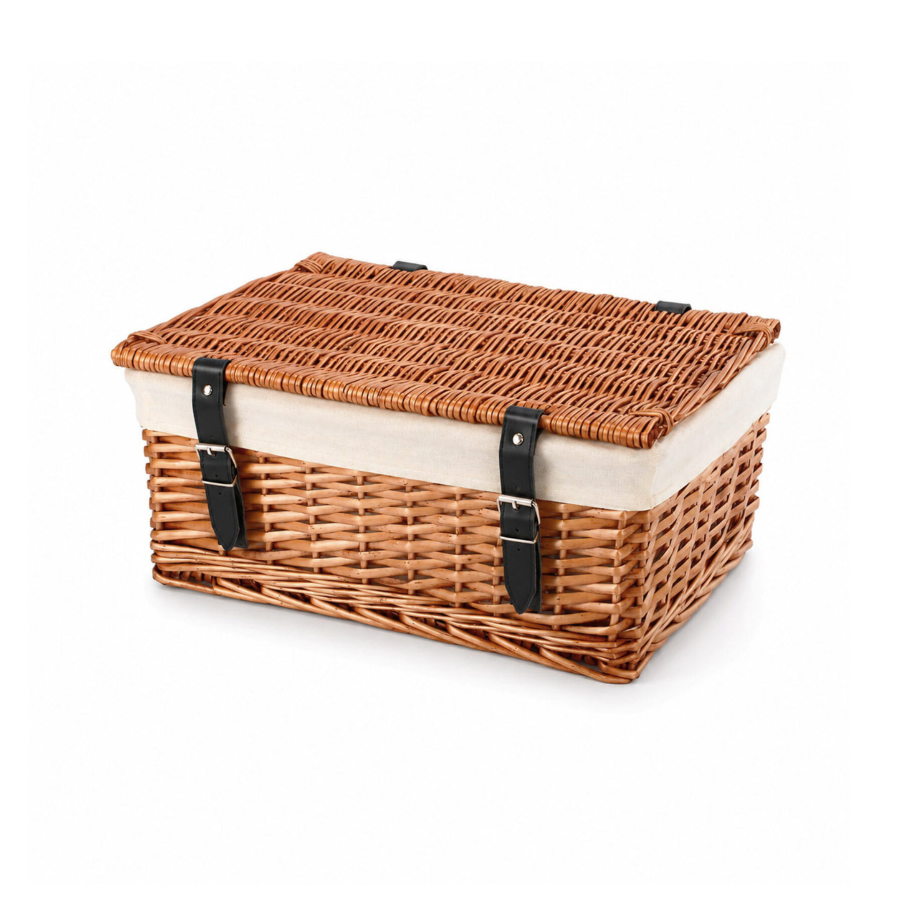 16 Inch Split Willow Hamper & Liner