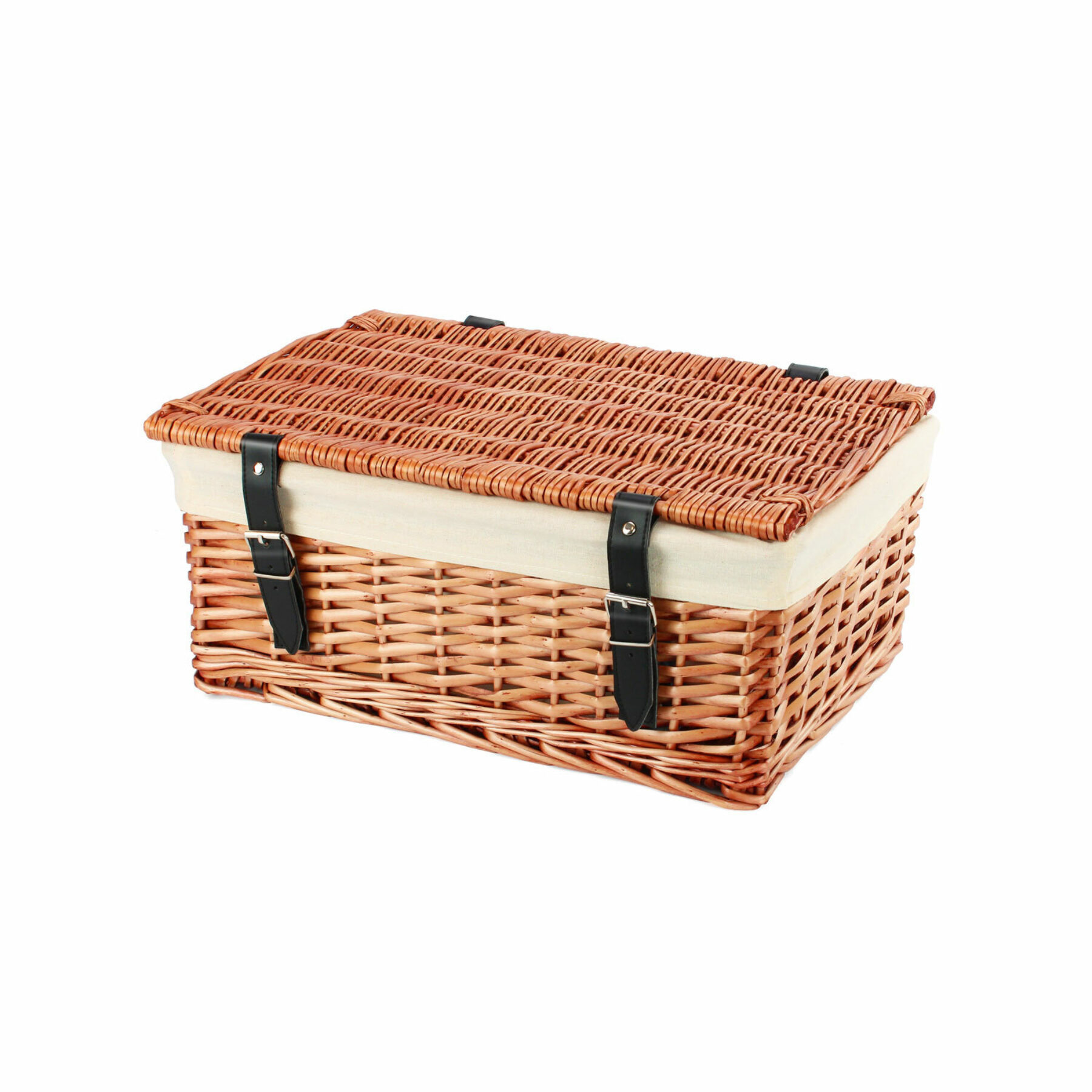 16 Inch Split Willow Hamper & Liner
