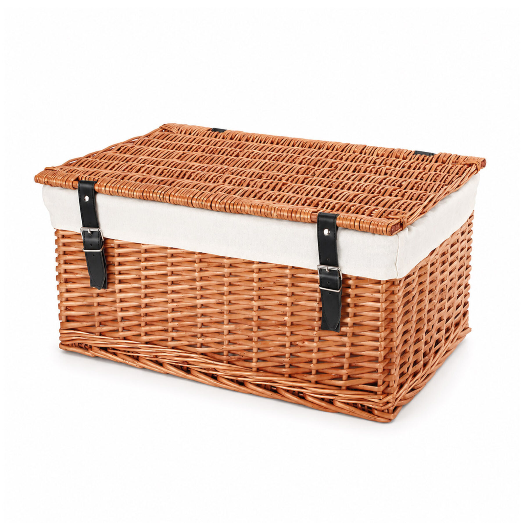 20 Inch Split Willow Hamper & Liner