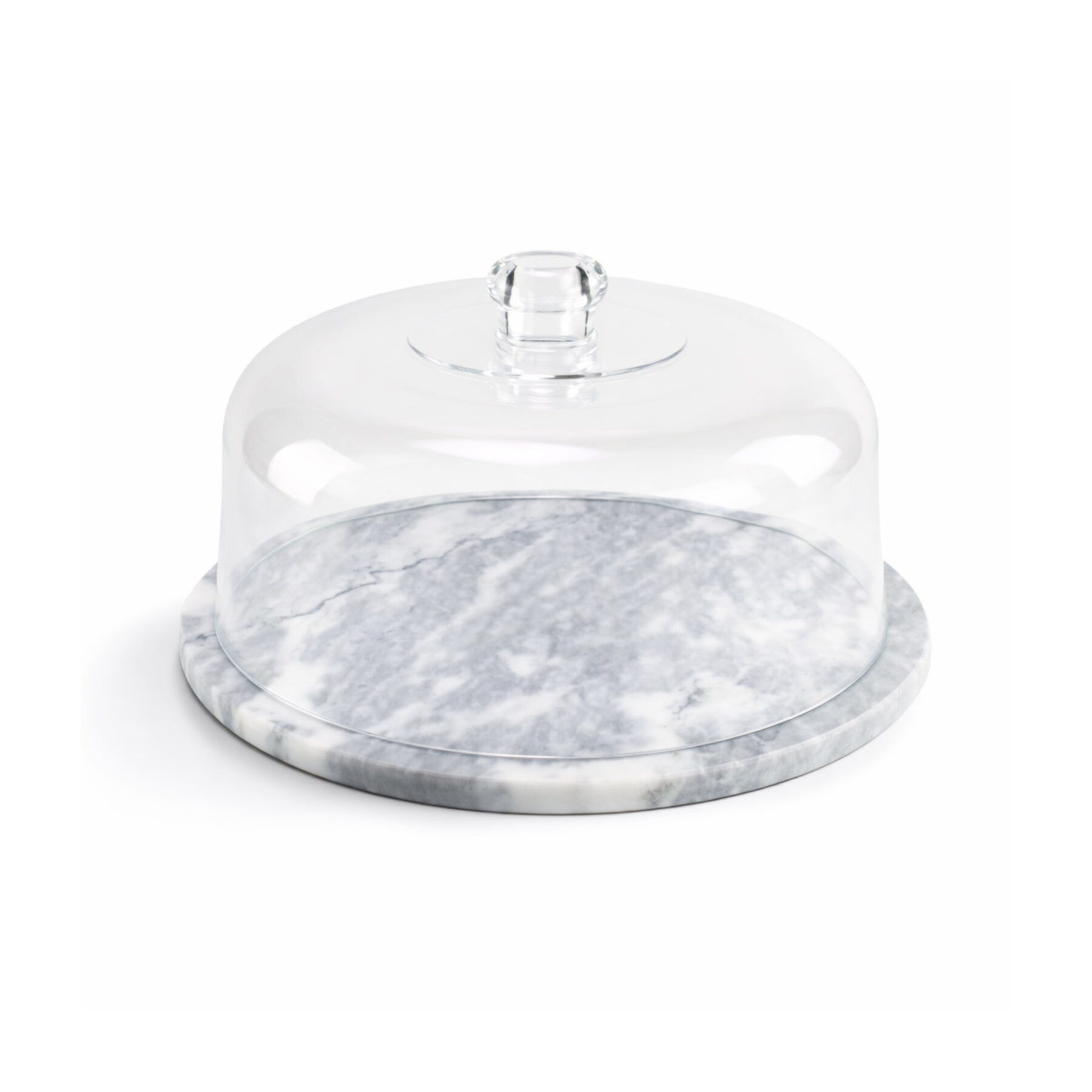 Large Round Marble Board & Lid