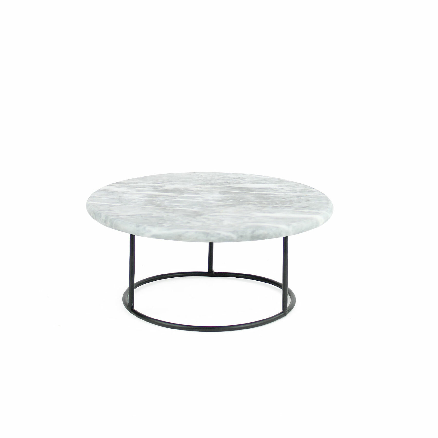 Round Metal Display Riser - Marble Board