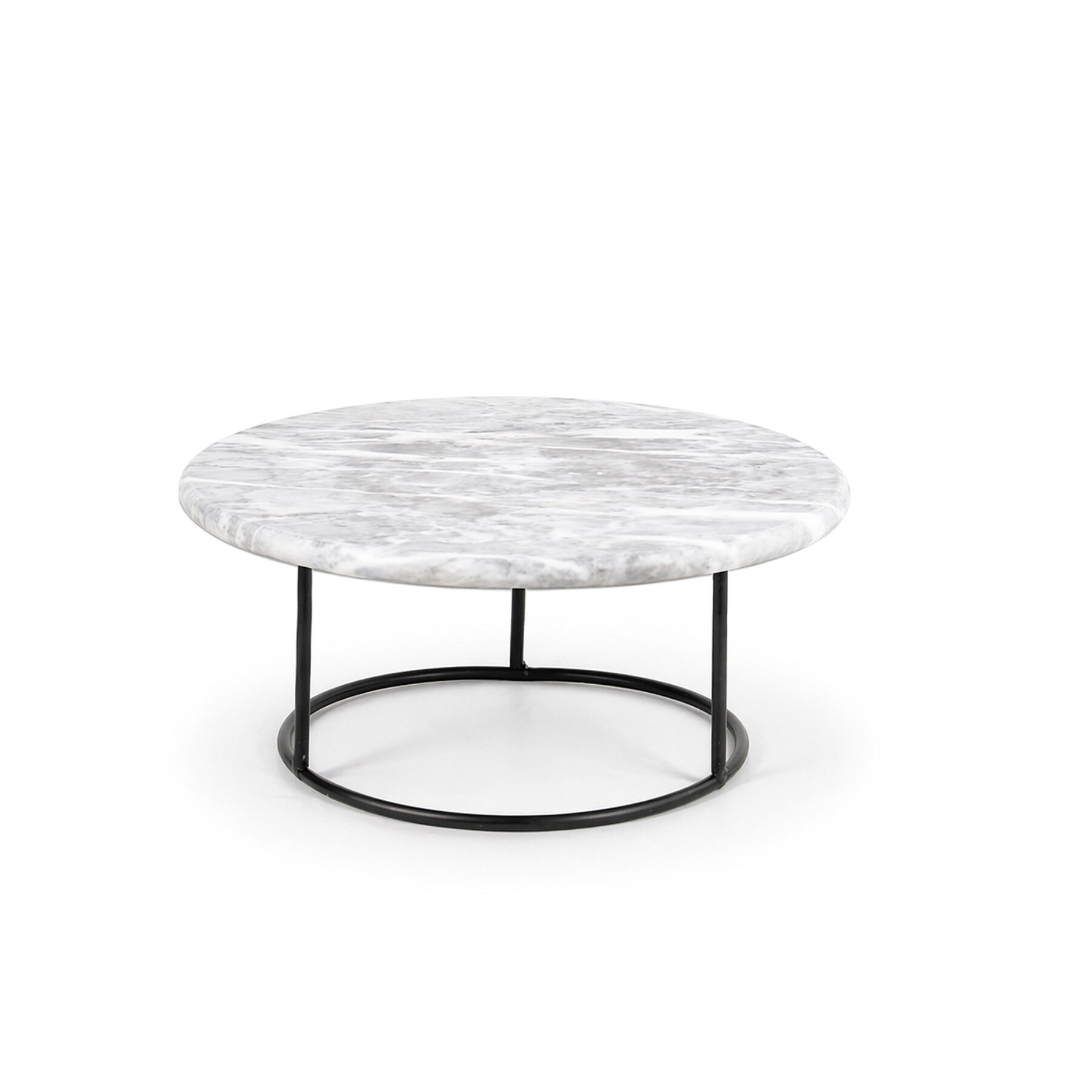 Round Metal Display Riser - Marble Board