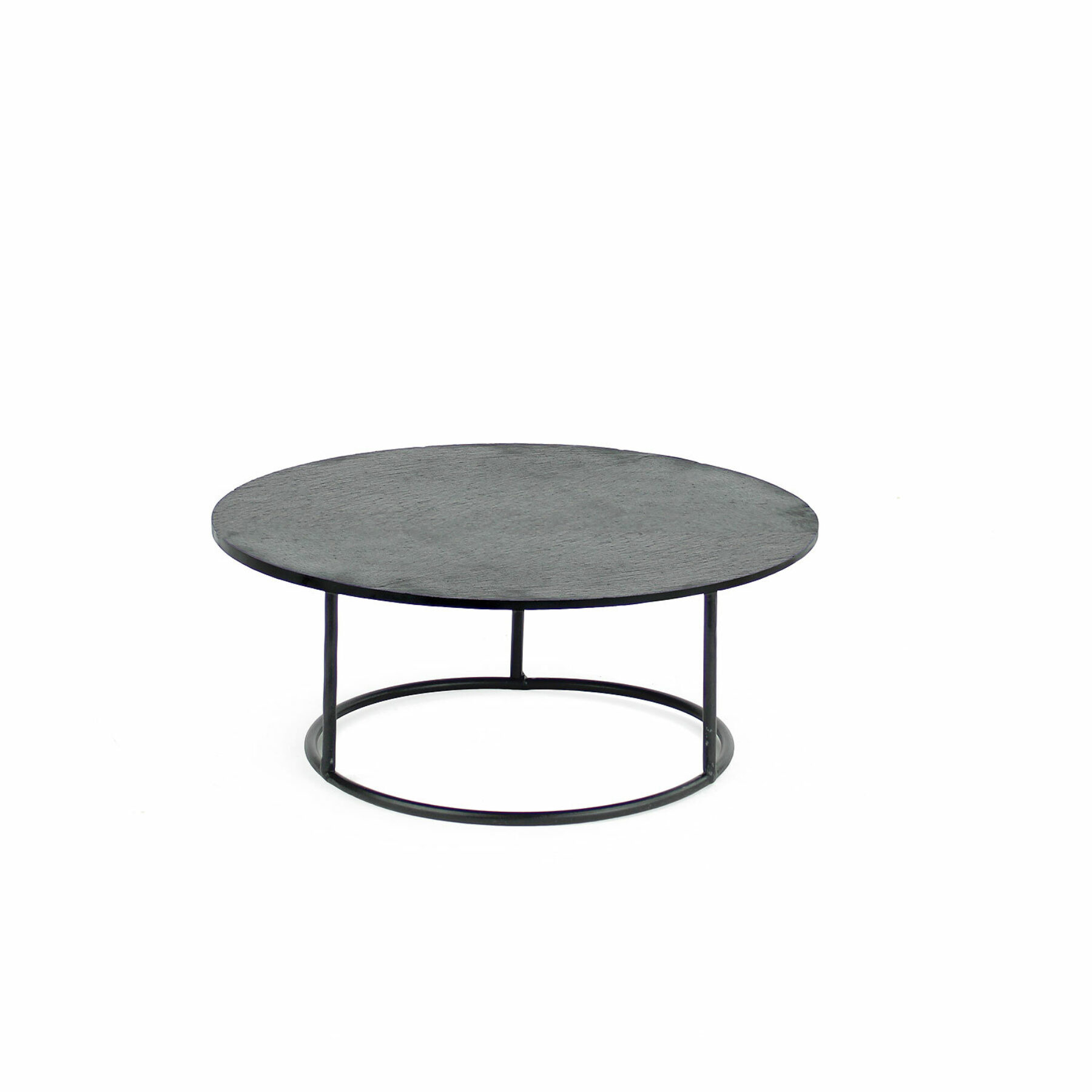 Round Metal Display Riser - Slate Board