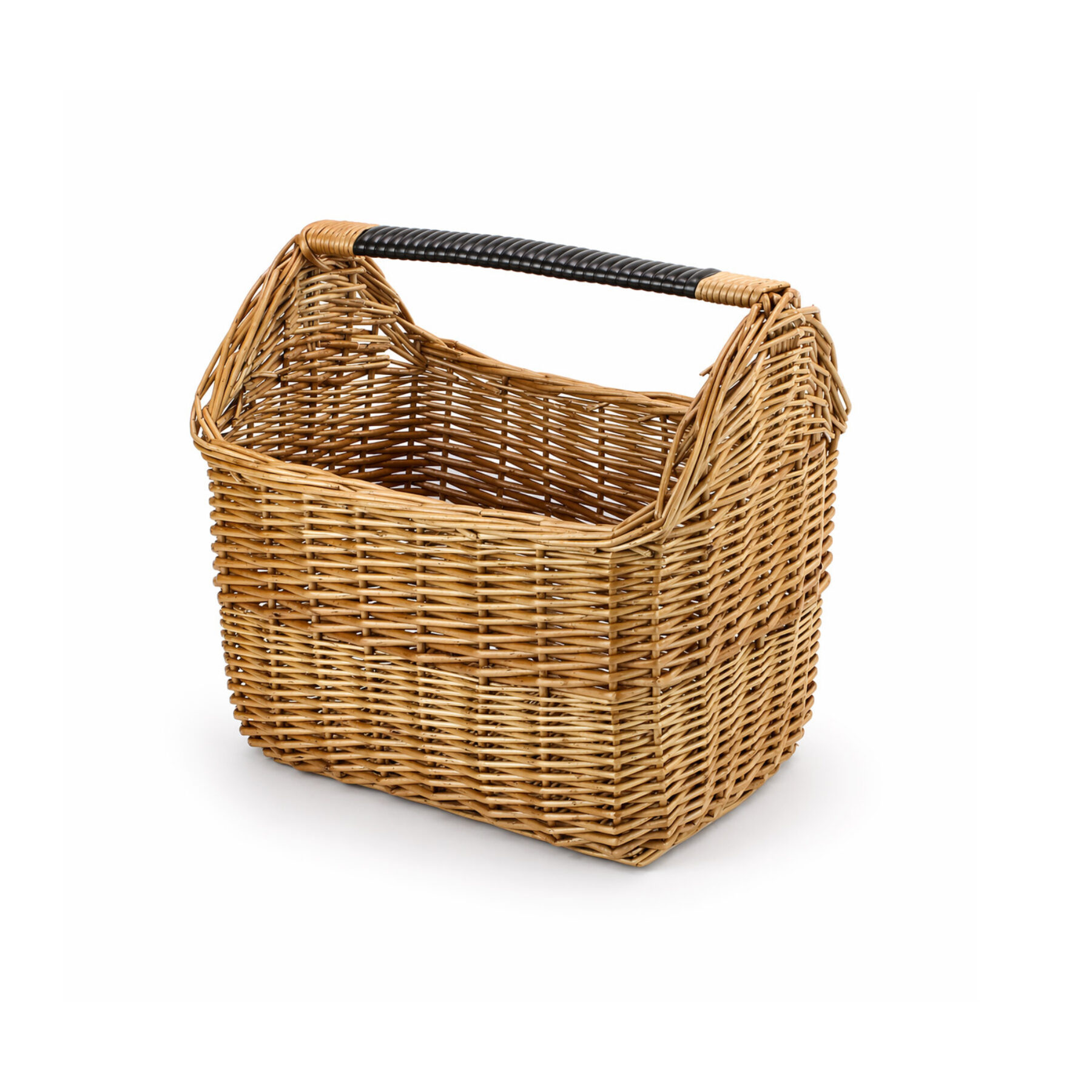 Small Wicker Basket with Handle