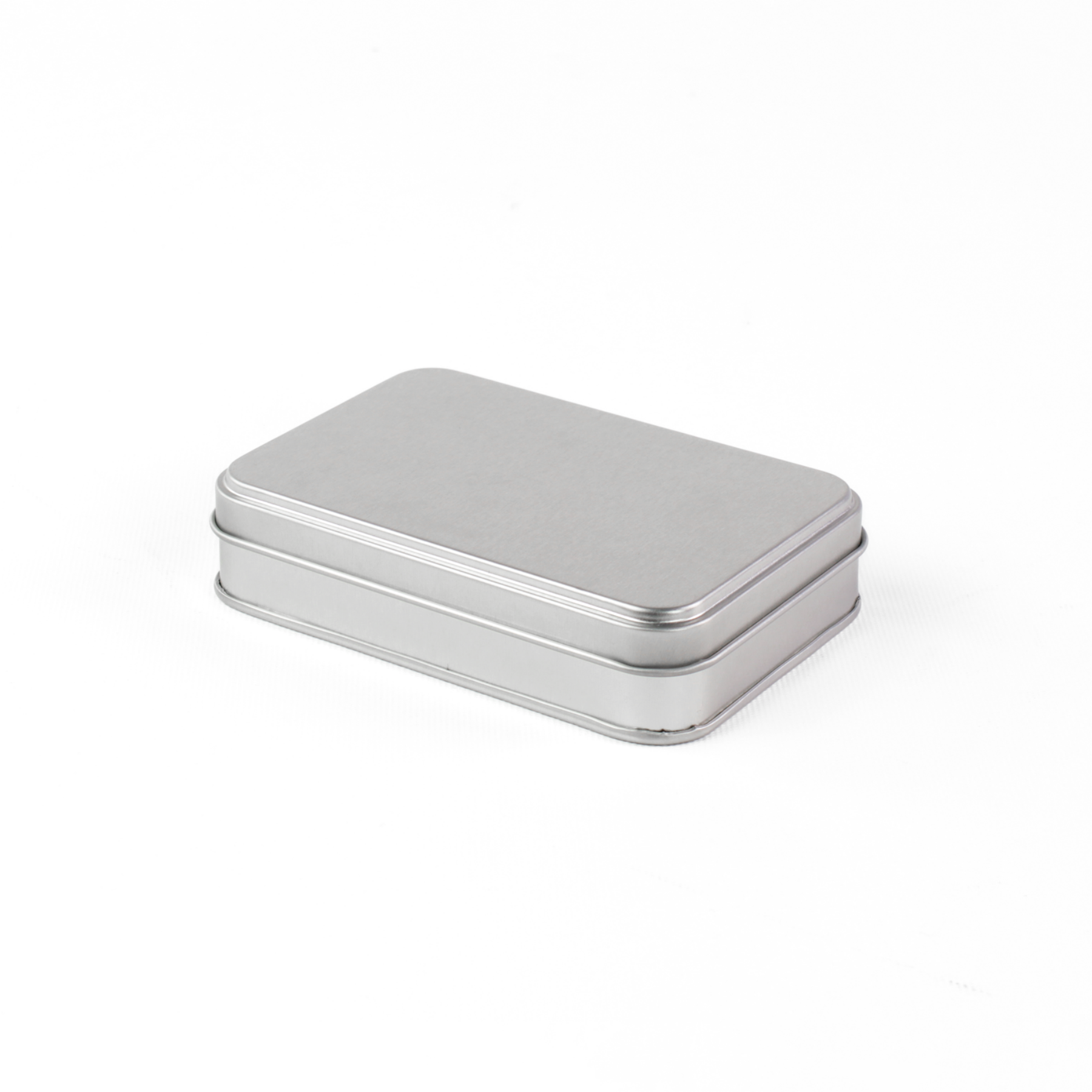 Small Rectangular Metal Tin - Box 180