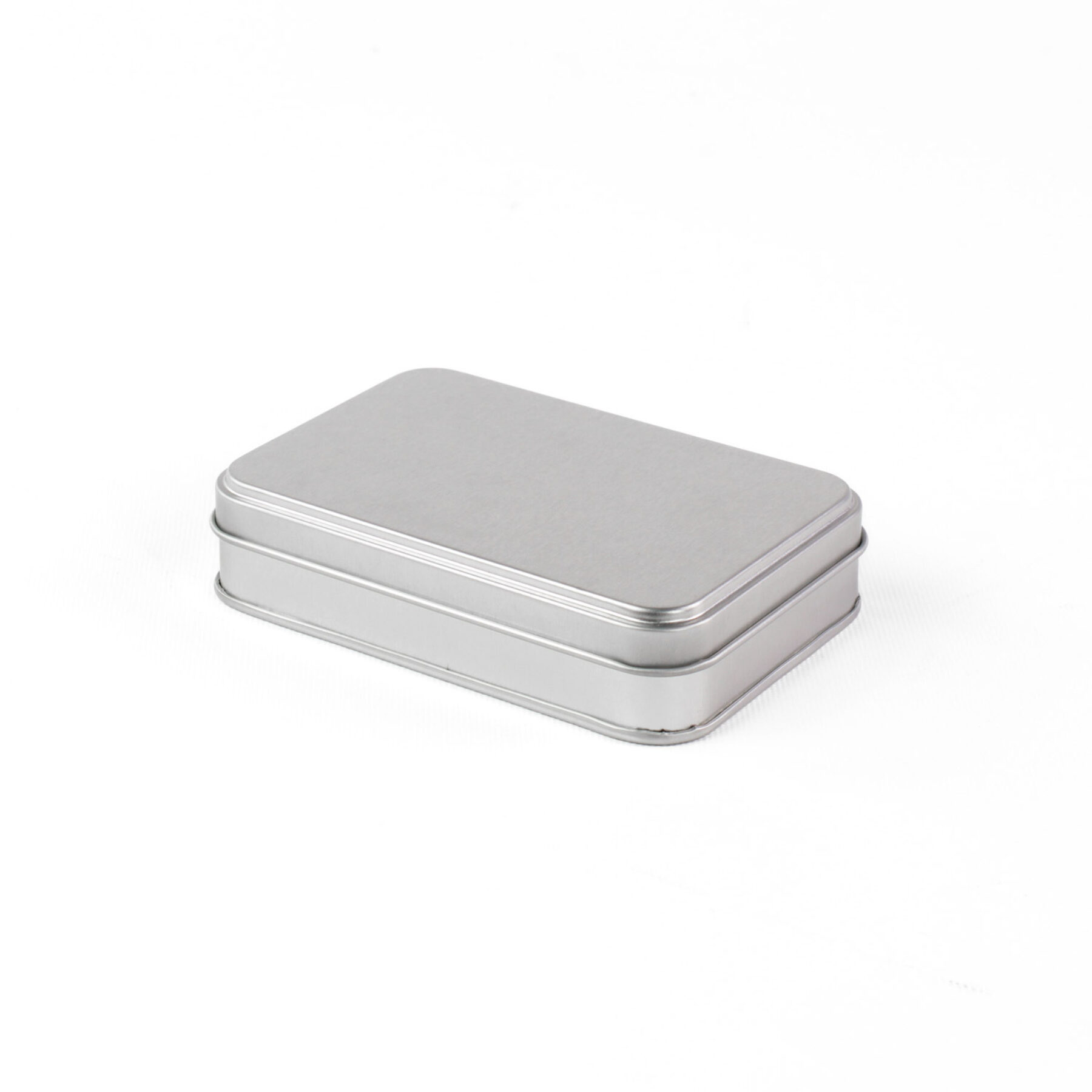 Small Rectangular Metal Tin - Box 180