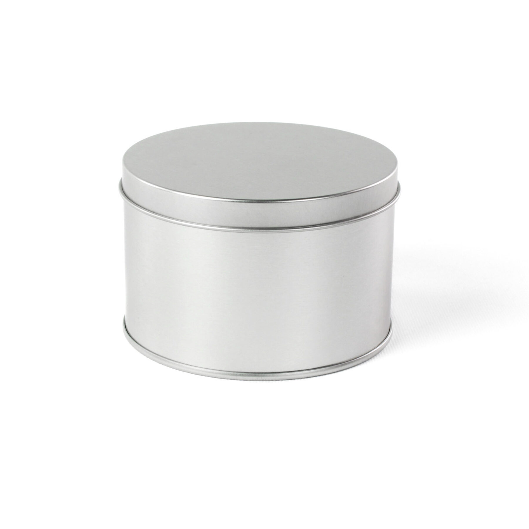 Large Round Metal Tin - Box 60