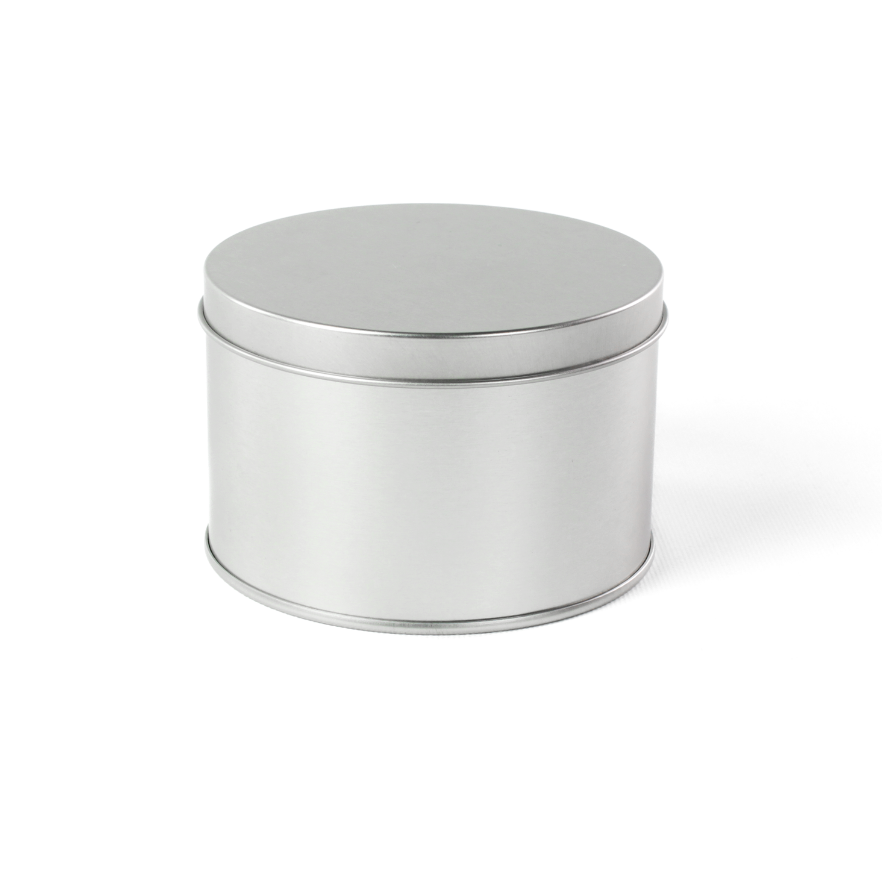 Large Round Metal Tin - Box 72