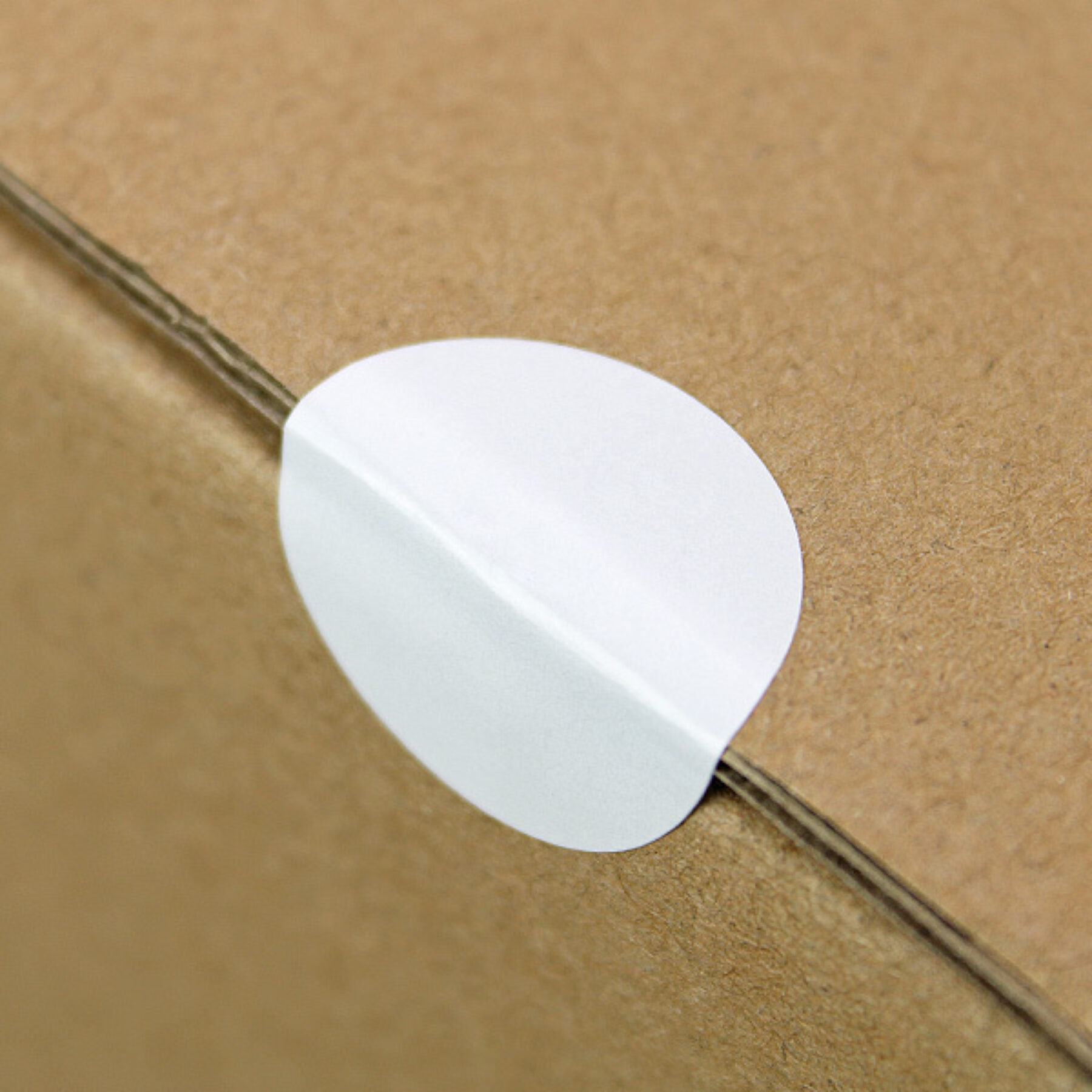25mm White Stickers (1000pcs)