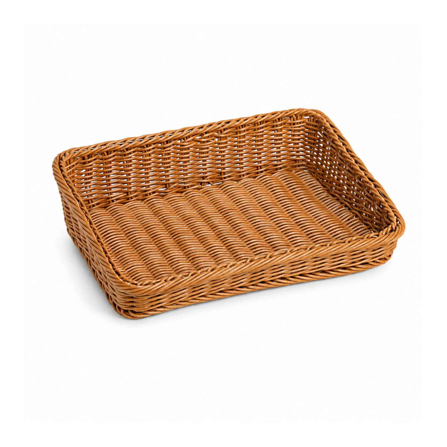 Sloping Polywicker Basket - 40 x 30cm