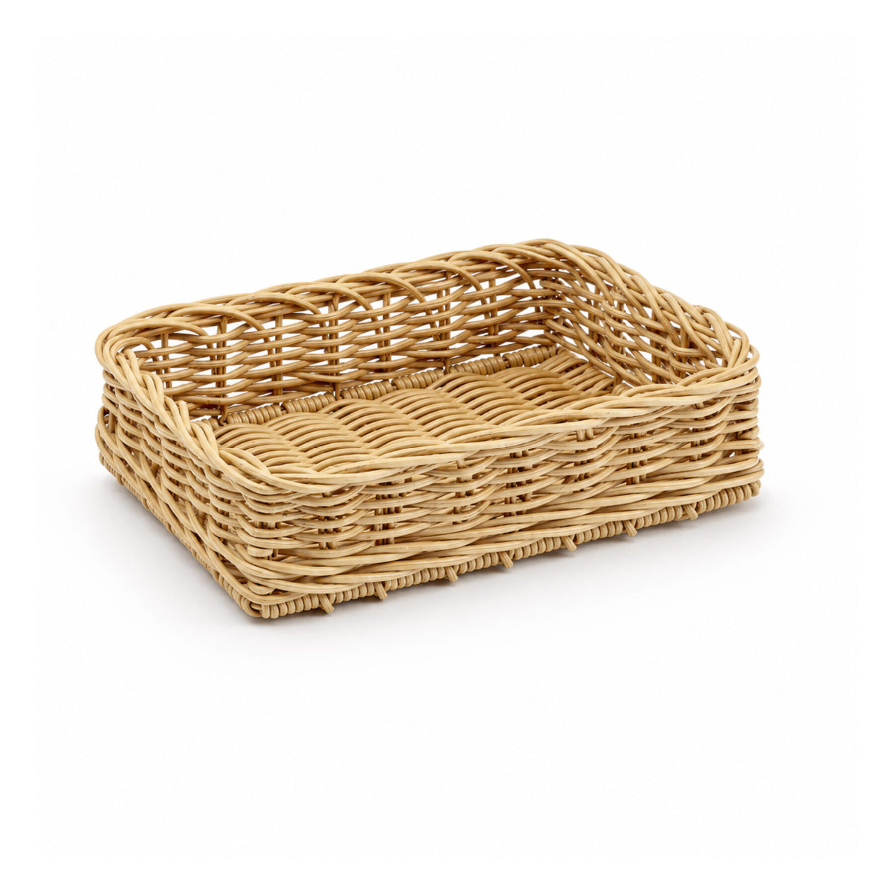 Polyrattan Basket - 40 x 25cm