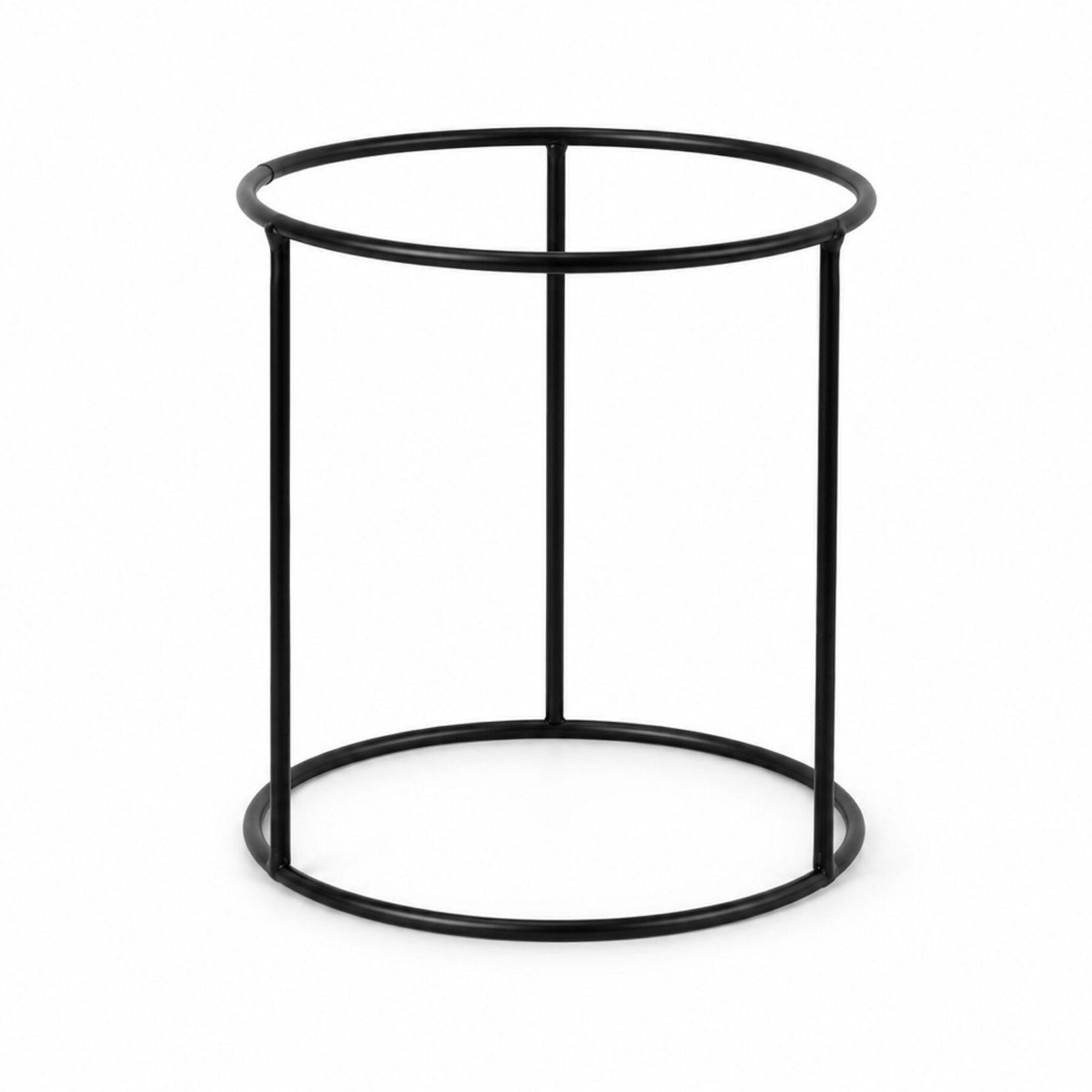 Tall Round Metal Display Riser