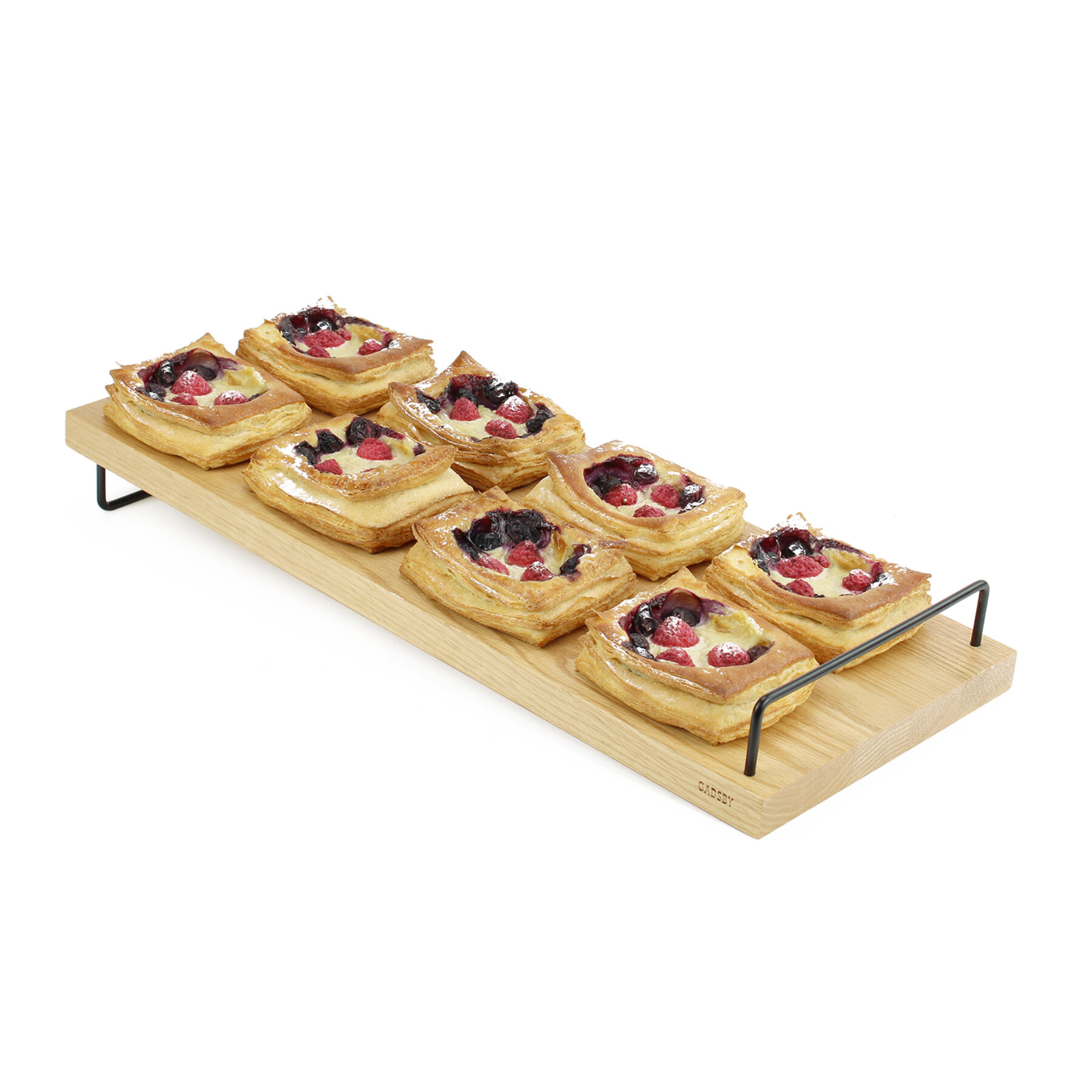 Long Oak Angled Display Riser