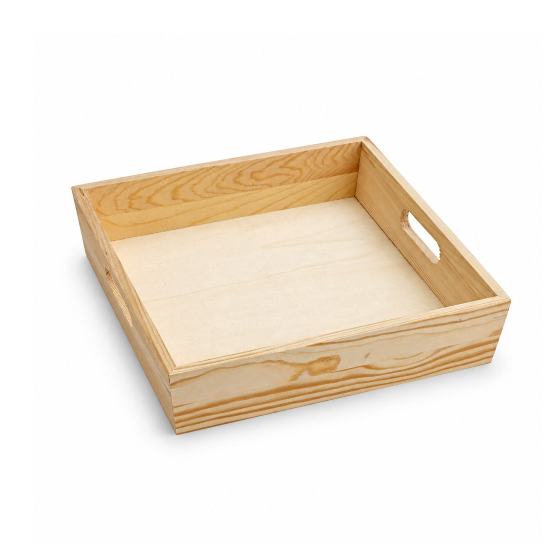 Square Wooden Tray