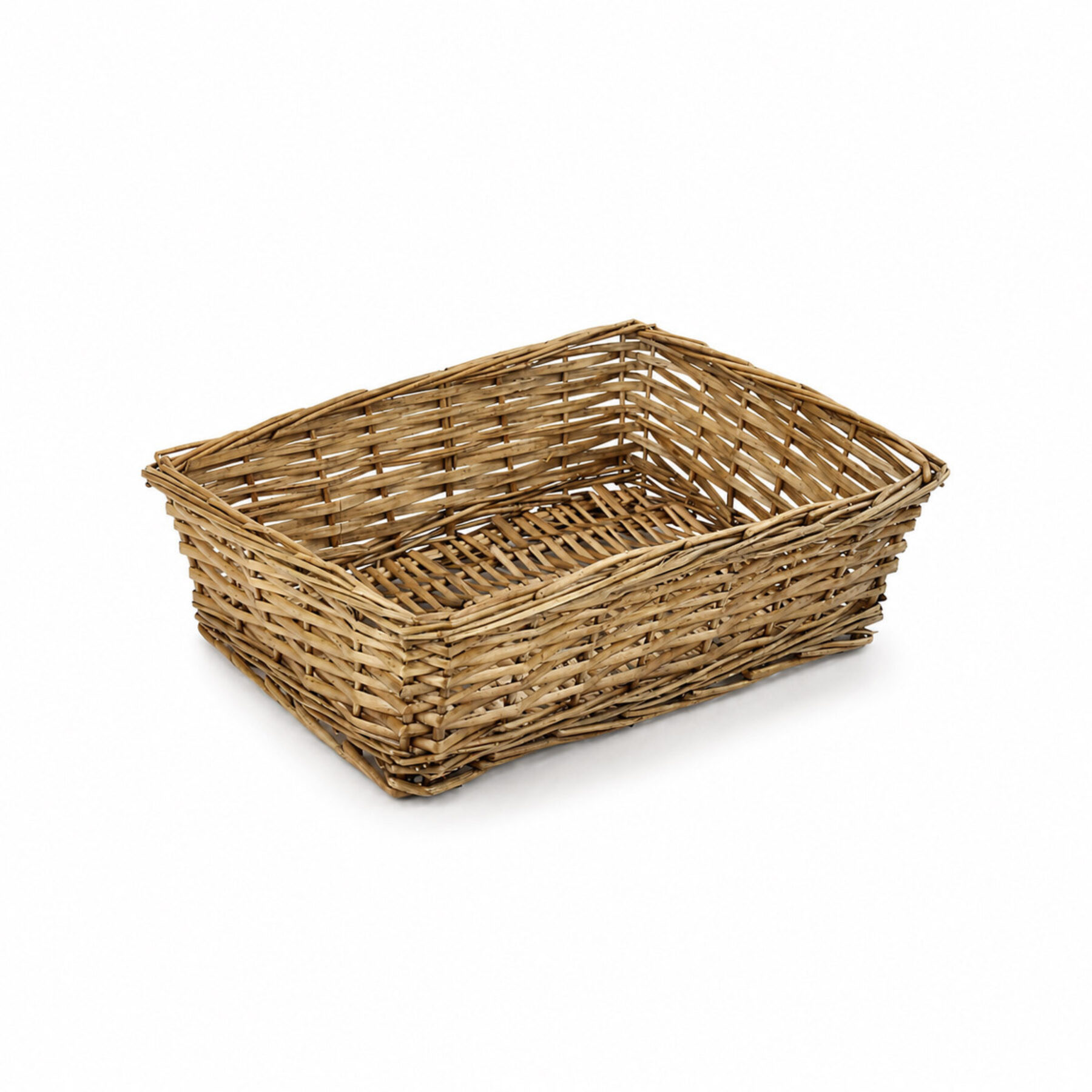 Medium Light Wicker Tray - Split Willow