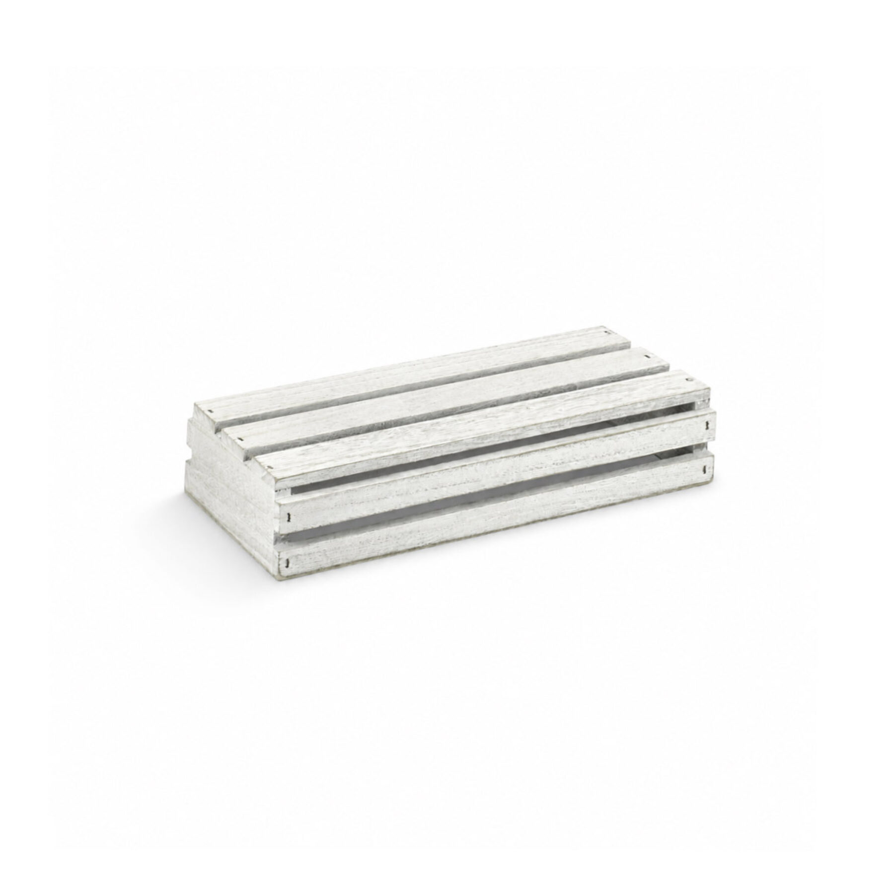 Small White Wooden Riser