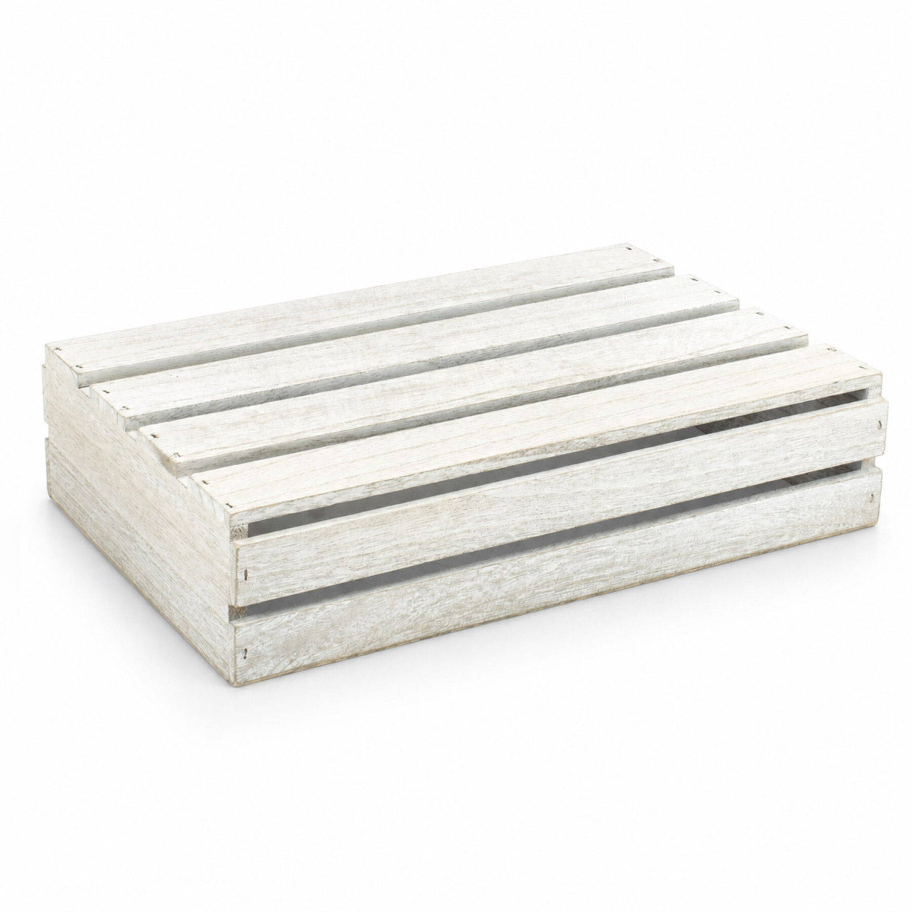 Large White Wooden Riser