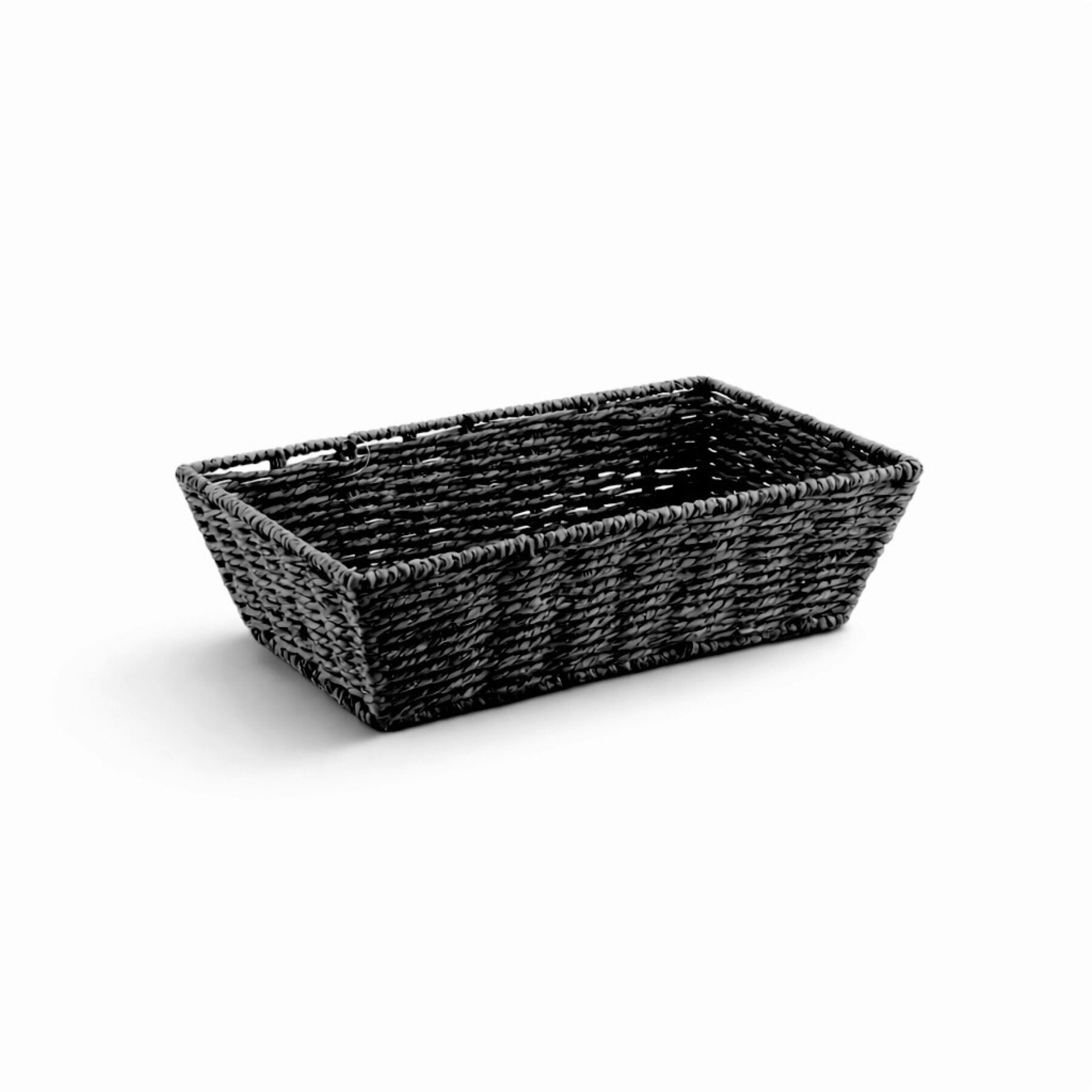 Small Black Paper Rope Tray