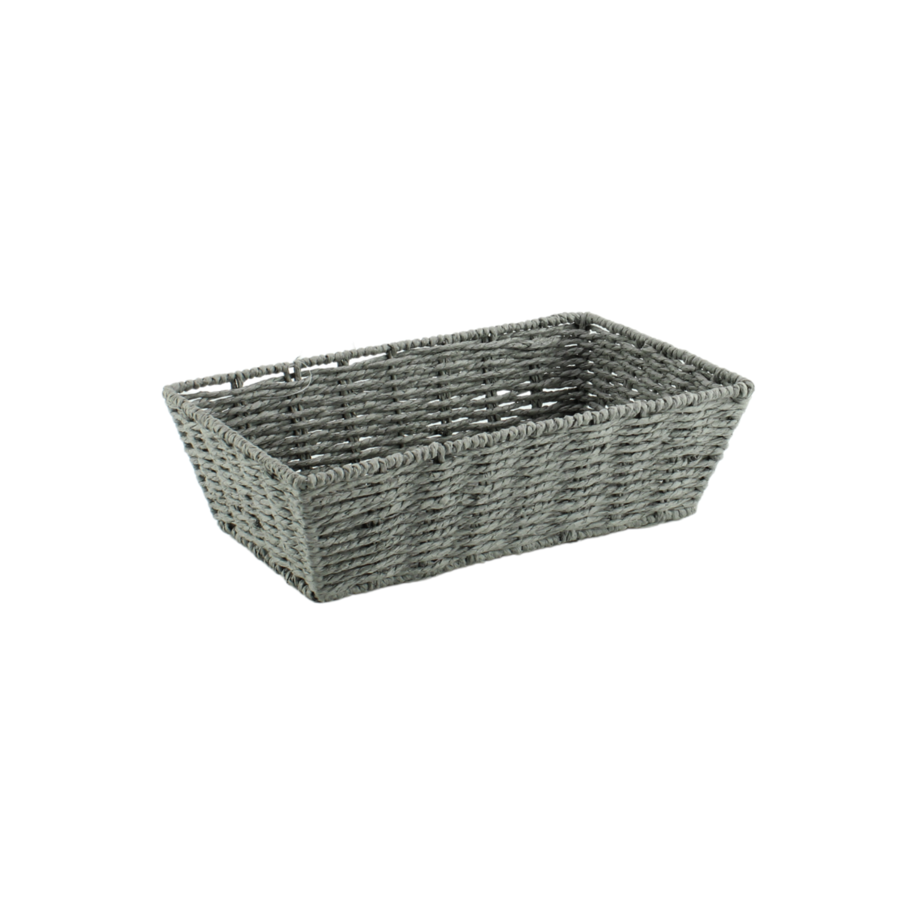 Small Grey Paper Rope Tray